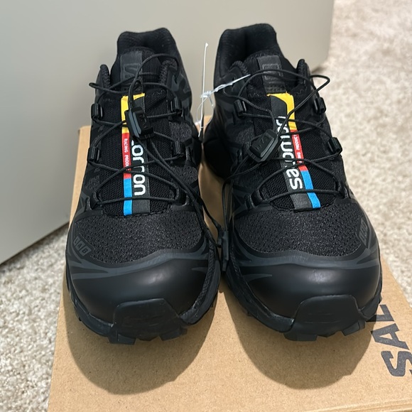 Salomon XT-6 Black Phantom in size 4.5 men’s - Picture 4 of 13